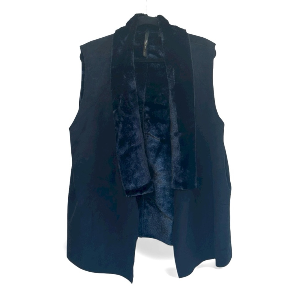 Skye’s Limit faux suede fur vest 3X